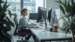 Rückenschmerzen im Büro: Ursachen und wirksame Therapie