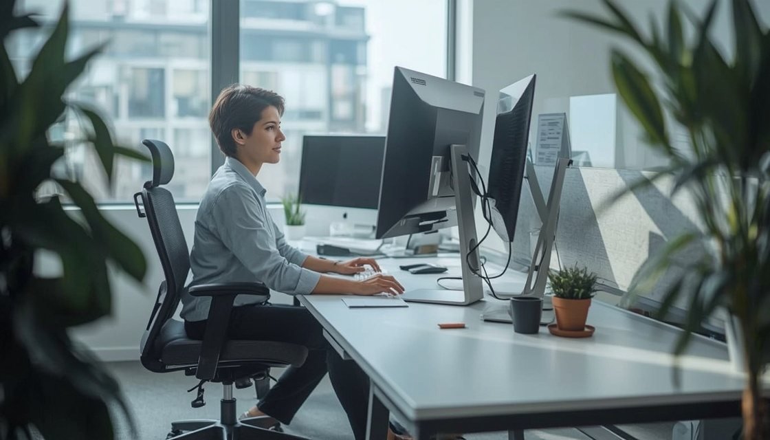 Rückenschmerzen im Büro: Ursachen und wirksame Therapie